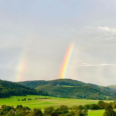 Appartement Atemberaubender Ausblick Mit Premium-Wanderwegen Vor Der Haustuer à Albstadt Extérieur photo